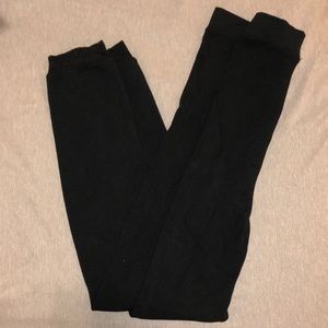 Heat tech extra warm pile lined leggings